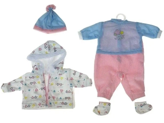 Ubranko dla lalki bobas 45cm - ADAR