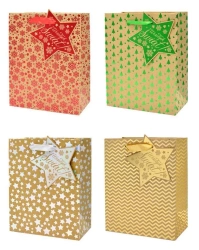 Torba QPS Boże Narodzenie Kraft MIX - Kukartka