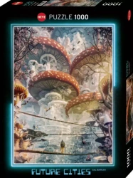 Puzzle Heye. 1000 elementów. Miasta przyszłości - Grzyby
