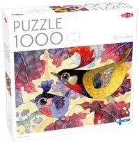 Puzzle 1000 Water color birds - Tactic