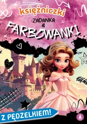 Księżniczki. Zadanka & farbowanki - Monika Ślizowska