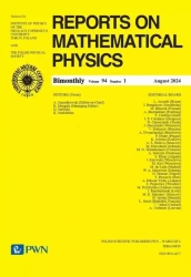 Reports on Mathematical Physics 94/1 - praca zbiorowa