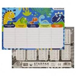 Plan Lekcji Tabl Mnoz A5 Dino Starpak Pb25/750