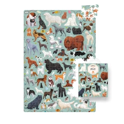Puzzlove CzuCzu Psy 1000el puzzle rodzinne - Praca Zbiorowa