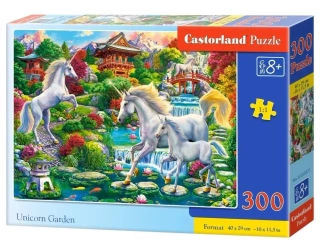 Puzzle 300 Unicorn Garden CASTOR - Castorland