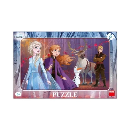 Puzzle 15 ramkowe Kraina Lodu Frozen II - Dino Toys