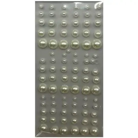 Perełki samoprzylepne okrągłe 90szt - Titanum