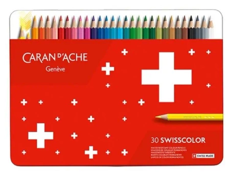 Kredki Swisscolor 30 kolorów - Carandache