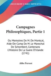 Campagnes Philosophiques, Partie 1 - Prevost Abbe