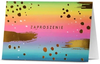 Zaproszenie Uniwersalne (5szt) - Pan Dragon