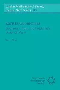 Zariski Geometries - Boris Zilber