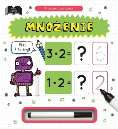 Przesuń i sprawdź. Mnożenie - Agata Tondera