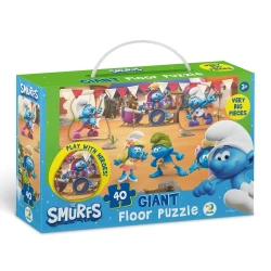 Puzzle podłogowe 40 Muzyka gra Smerfy - Dodo
