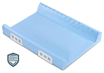 Przewijak usztywniany Safety System niebieski - Sensillo
