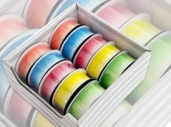 Wstążka tęczowa 20mmx2m (10szt) - Penword