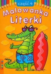 Malowanka - Literki cz. 4 LITERKA - Praca zbiorowa
