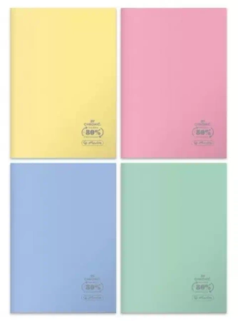 Zeszyt B5/60k kratka Opr Pp Eco Pastel Her Fol A 5