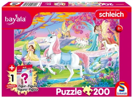 Puzzle 200 Magiczna kraina + figurka G3 - Schmidt