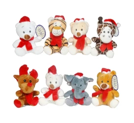 Zwierzęta świąteczne 12cm MIX - Sun-Day