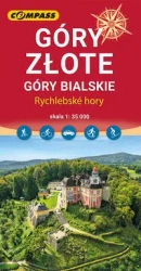 Mapa turystyczna - Góry Złote - Praca zbiorowa