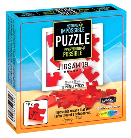 Puzzle Łamigłówka 19 Impossible poziom 5/6 - EUREKA 3D