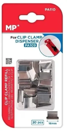 Spinacze metalowe do kartek 30szt - MP Main Paper