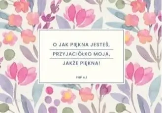 Magnes na lodówkę - o jak piękna jesteś - Szaron