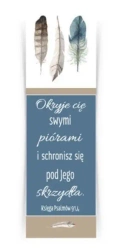 Zakładka duża - Okryję cię swymi piórami - Szaron