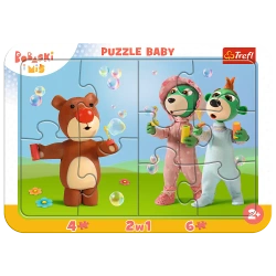 Puzzle ramkowe Baby Zabawne Bobaski 80026 - Trefl PAP