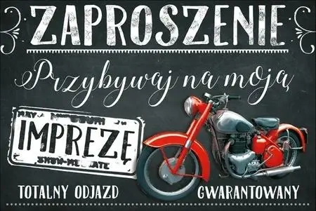Zaproszenie Uniwersalne (10szt) - Pan Dragon
