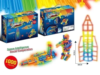 Klocki słomki fluo 1000el - ADAR
