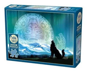 Puzzle 500 Samotny wilk G3 - Cobble Hill