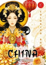 Kolorowanka A4 pionowa 8 obrazków China żółty - Fresh