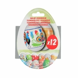 Owijki termokurczliwe na jajka - regionalne 12szt - Arpex