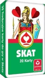 Karty do gry Skat tradycyjny 1x32 CARTAMUNDI