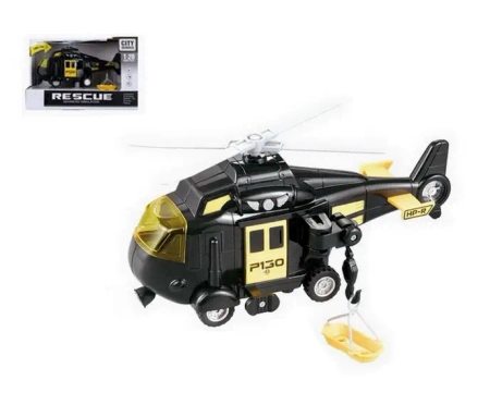 Helikopter ratunkowy ze światłem i dźwiękiem - SWEDE