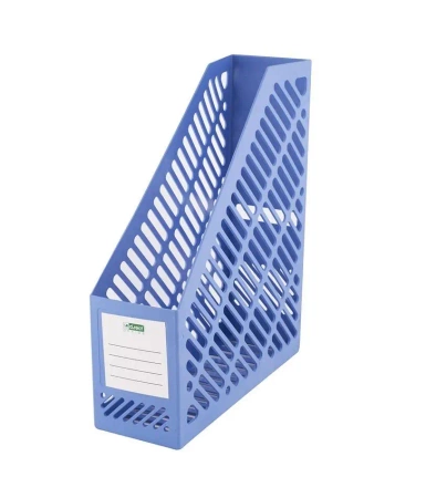 Pojemnik na czasopisma A4 niebieski D.RECT