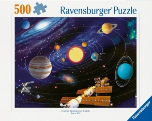 Puzzle 2D 500 Układ słoneczny - Ravensburger