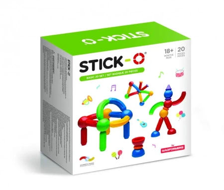 Magformers Stick-O Basic 20 Set
