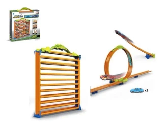 Regal do orzechowywania resoraków + auta 2szt - SWEDE