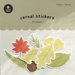 Naklejki ozdobne papierowe Liście - Suatelier