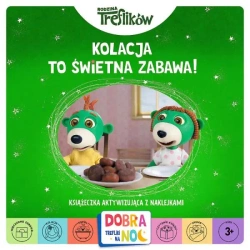 Kolacja to świetna zabawa! Książeczka aktywizująca z naklejkami - opracowanie zbiorowe