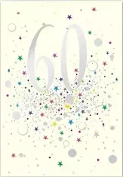 Karnet B6 z kopertą Urodziny 60 - Museums & Galleries