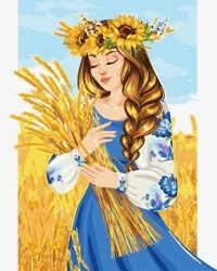 Malowanie po numerach - Moja ziemia 40x50 cm - Ideyka