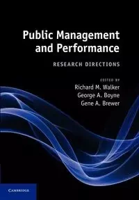 Public Management and Performance