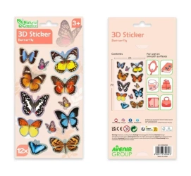 Naklejki 3D - Motyl - Avenir