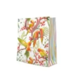 Torebka prezentowa Egzotyczne ptaki, duża