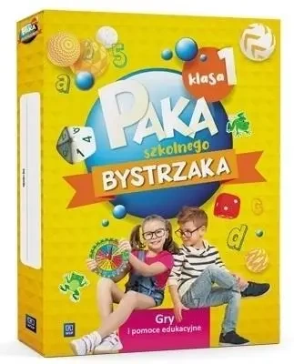 Paka szkolnego bystrzaka SP 1 Gry i pomoce edu. - praca zbiorowa