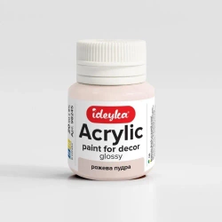Farba akrylowa Różowy puder 20ml - Ideyka