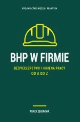 BHP w firmie. Bezpieczeństwo i higiena pracy od A do Z 2023 - Praca Zbiorowa